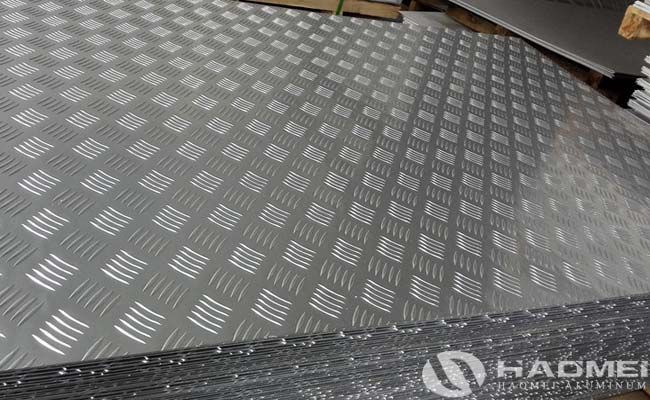 Aluminium Chequer Plate Tread Plate 5 Bar