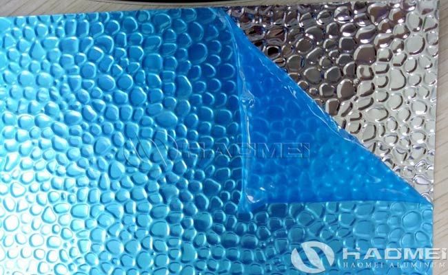 reflective hammer embossed aluminum sheet