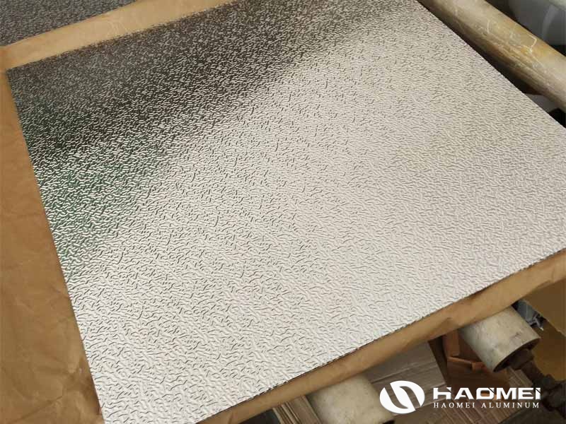stucco embossed aluminum sheet