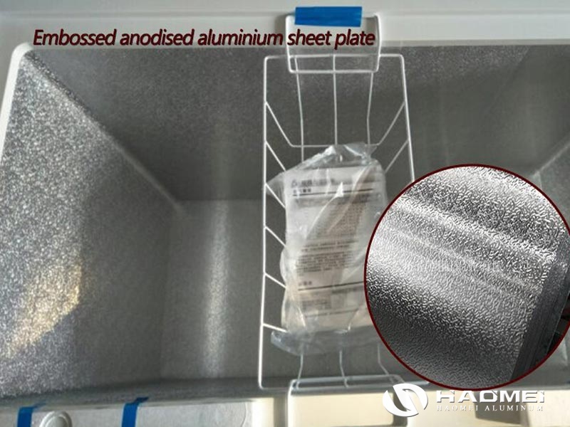 embossed aluminum for refrigerator
