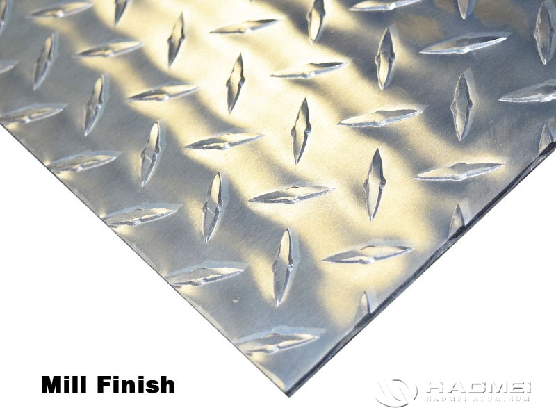 mill finish diamond aluminum plate