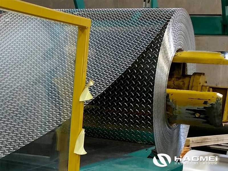 diamond aluminum plate process