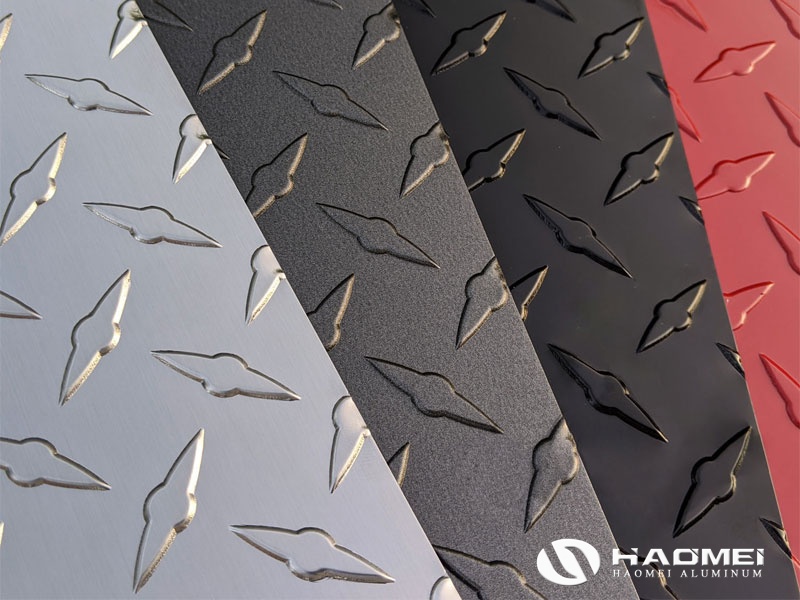 color coated diamond aluminum plate