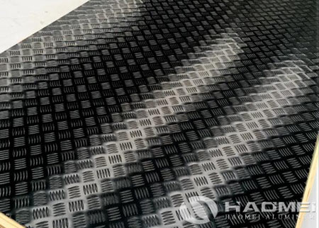 Black Aluminium Chequer Plate