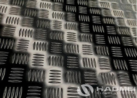 Black Aluminium Checker Plate