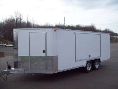 Enclosed Trailer Diamond Plate