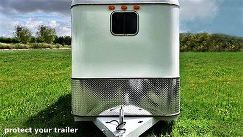 Diamond Plate For Front of Trailer